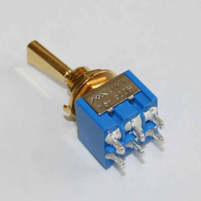 ミニスイッチ6P ON-ON　GD