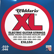 EXL150 - Regular Light 12弦ギター用　弦