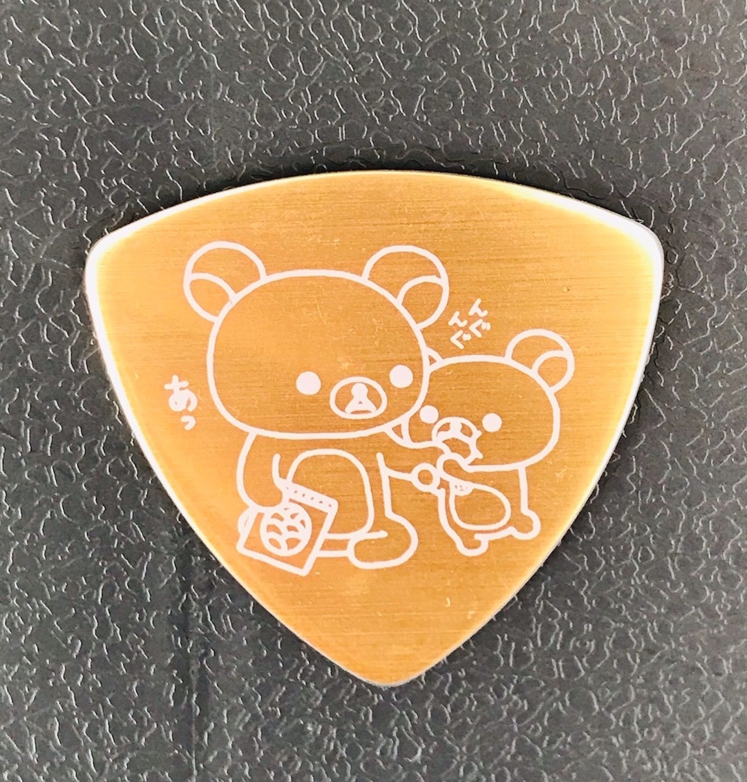 P-100RK　　リラックマ　ピック　ゴールド