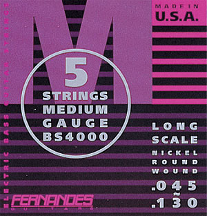 （5strings / M）BS-4000 MEDIUM GAUGE
