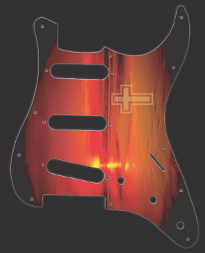 【ストラトタイプ】#8010(ピックガード)