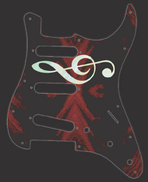 【ストラトタイプ】#8078(ピックガード)