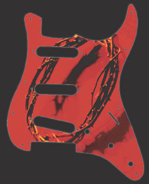 【ストラトタイプ】#8142(ピックガード)