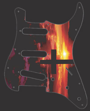 【ストラトタイプ】#8144(ピックガード)