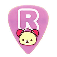 P-100RK pink　リラックマ　ピック　ピンク