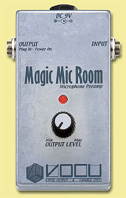 Magic Mic RoomMICROPHONE PREAMP